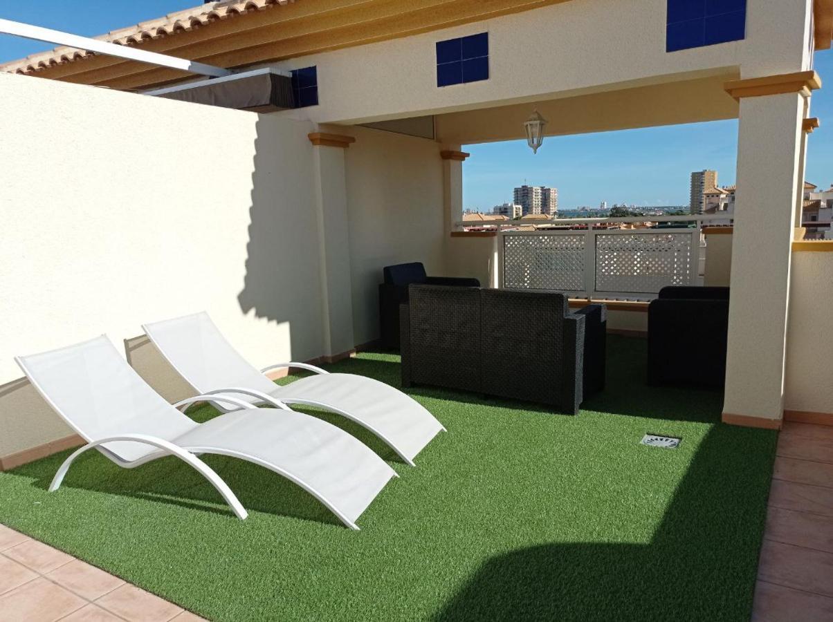 Atico Beach&Golf + Wifi + Garaje Mar de Cristal Dış mekan fotoğraf