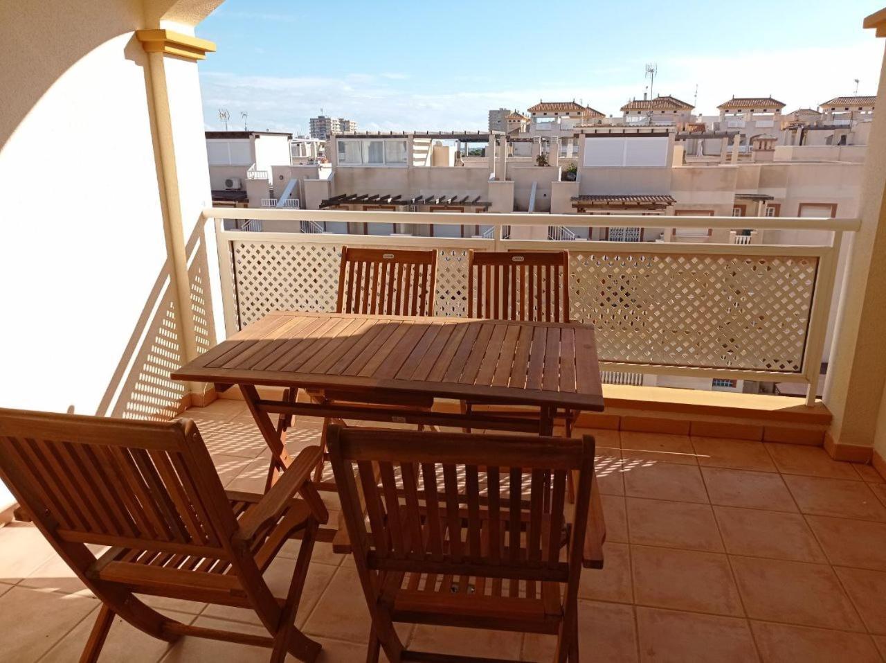 Atico Beach&Golf + Wifi + Garaje Mar de Cristal Dış mekan fotoğraf